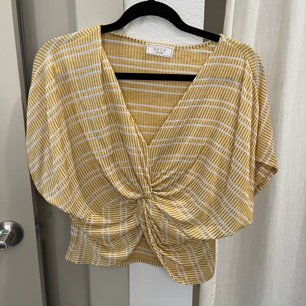 Sage Cropped Top